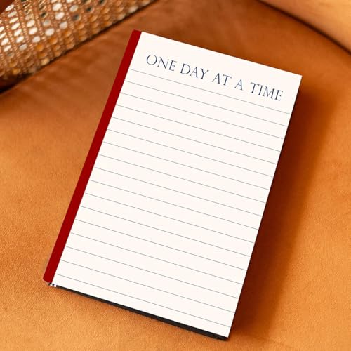 Image of Undated Daily Planner & Organizer | One day At a Time | A5 Hardcover with Goal Setting Pages | 100 GSM,260 Pages | 2-Page Daily Layout for Planning & Notes | Activity Tracker