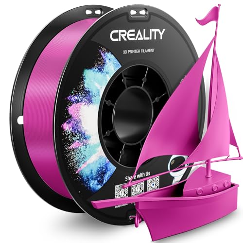 Image of CREALITY PETG Filament 1.75mm 3D Printer Filament, 1kg (2.2lb) Neatly Wound Spool, Dimensional Accuracy ±0.03mm, 2026 Batch, Fit for Ender, Bambu Lab, Anycubic,ELEGOO FDM Printers, Magenta