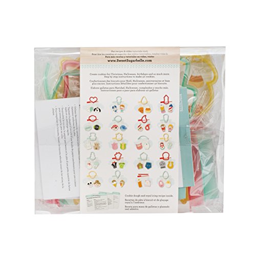 Sweet Sugarbelle Cookie Cutter Shape Shifter Set By American Crafts | Set Includes 18 Cookie Cutters, 2 Edgers, 40 Templates, 11 Instruction Cards, And 3 Recipe Cards #TOP5