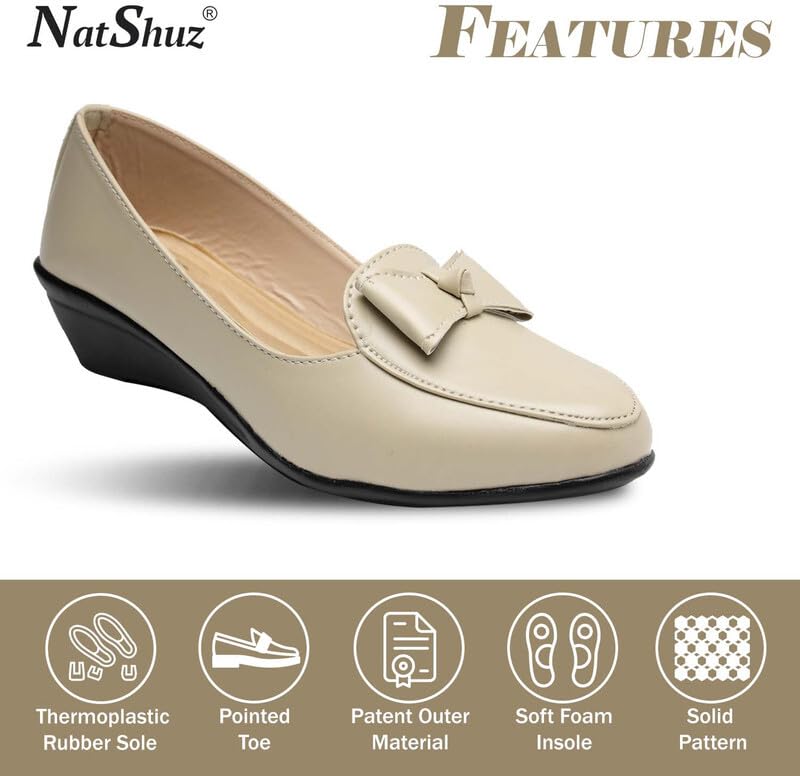 Image of Casual and Formal Comfortable Slip-on Flat Bellies for Womens and Girls for Fashion | Wedding | Party & Style