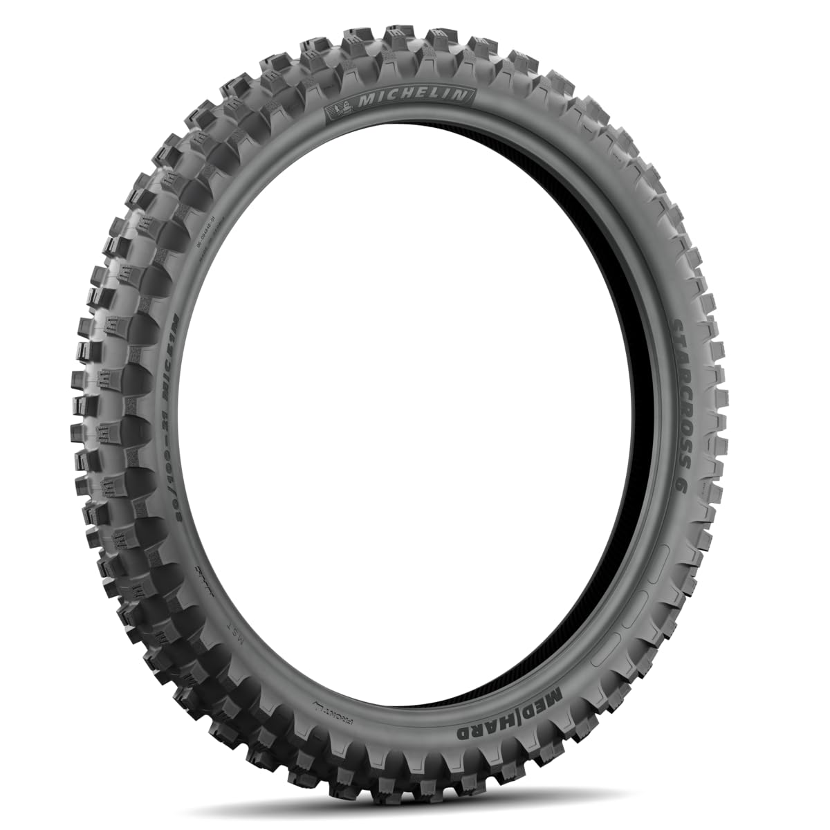 Amazon.com: Michelin Starcross 6 Medium Hard Tire Front - 80/100