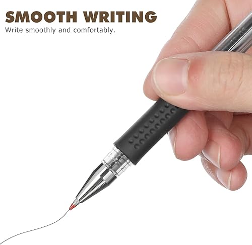 Miniatura 6 de NUOBESTY 3 unids seguros contrabolígrafos con cadena adhesiva de escritorio de tinta de gel pluma de seguridad titular de la pluma de soporte tipo