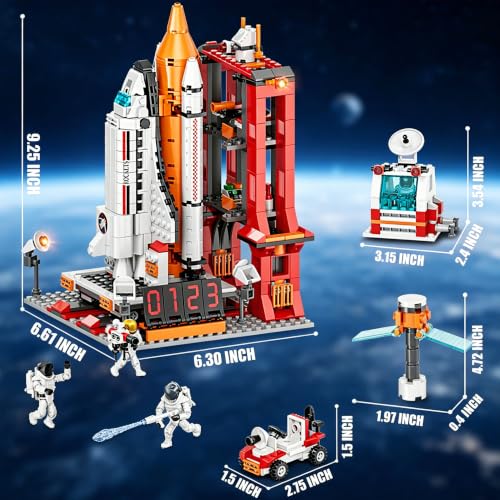 Juguetes del City Space Shuttle para misiones espaciales infantiles en casa 3