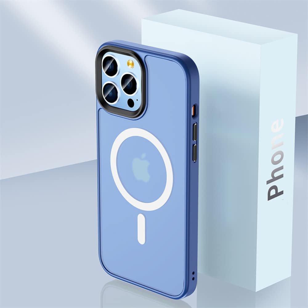 Étui de charge sans fil magnétique pour iPhone 14 13 12 Pro Max mat - 6