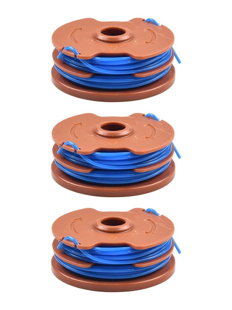 LVYXON 3 x Spool & Twin Line for TTB820GGT 600w Grass Edge Trimmer