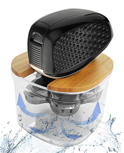 FitSand Bamboo Electric Head Shaver Rinse Stand Compatible with AidallsWellup Men’s 5-in-1 Electric Head Shaver