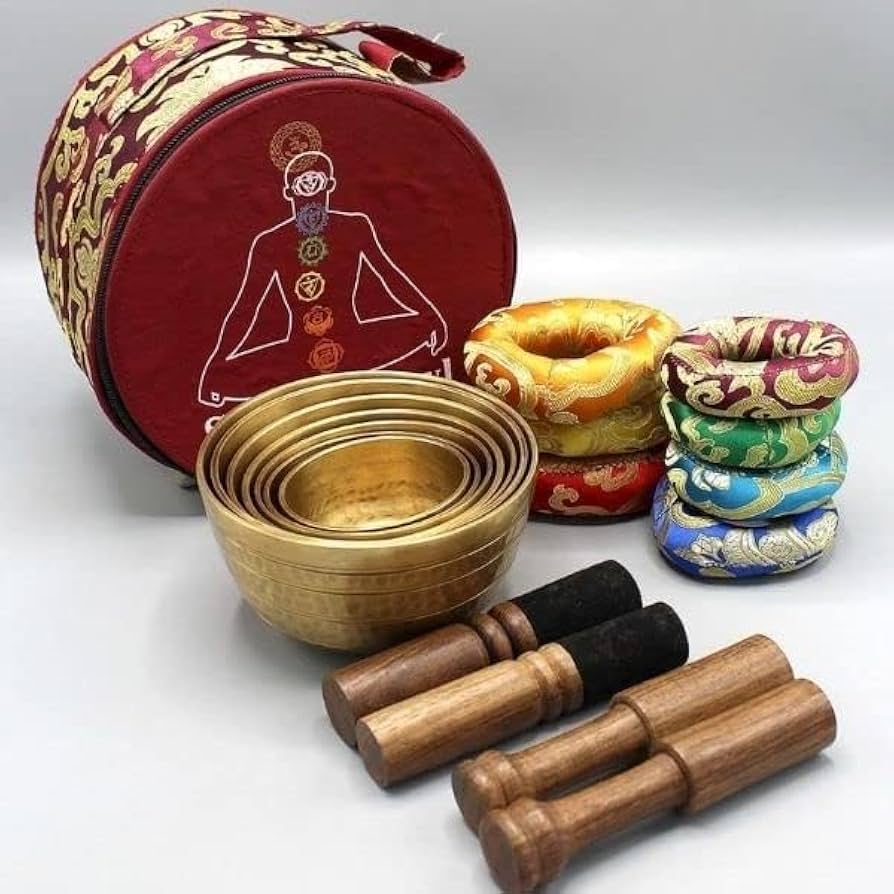 7メタル シンギングボウル 瞑想 チャクラヒーリング 7つセット ネパール Amazon.co.jp: [国内発送/日本検品済] ネパール 7メタル