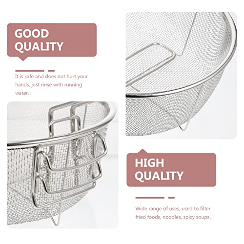 Yardwe Cesto di frittura Profonda in Acciaio