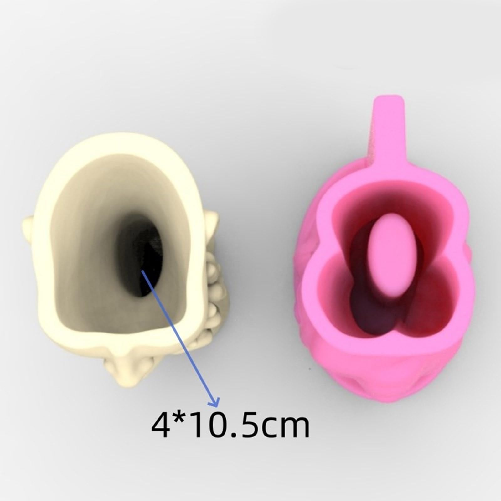 Moule en résine époxy pour pots de fleurs, visage abstrait, porte-stylo, bougeoir, jardinière en ciment, moule en Silicone, décorations de maison, moules en silicone pour résine