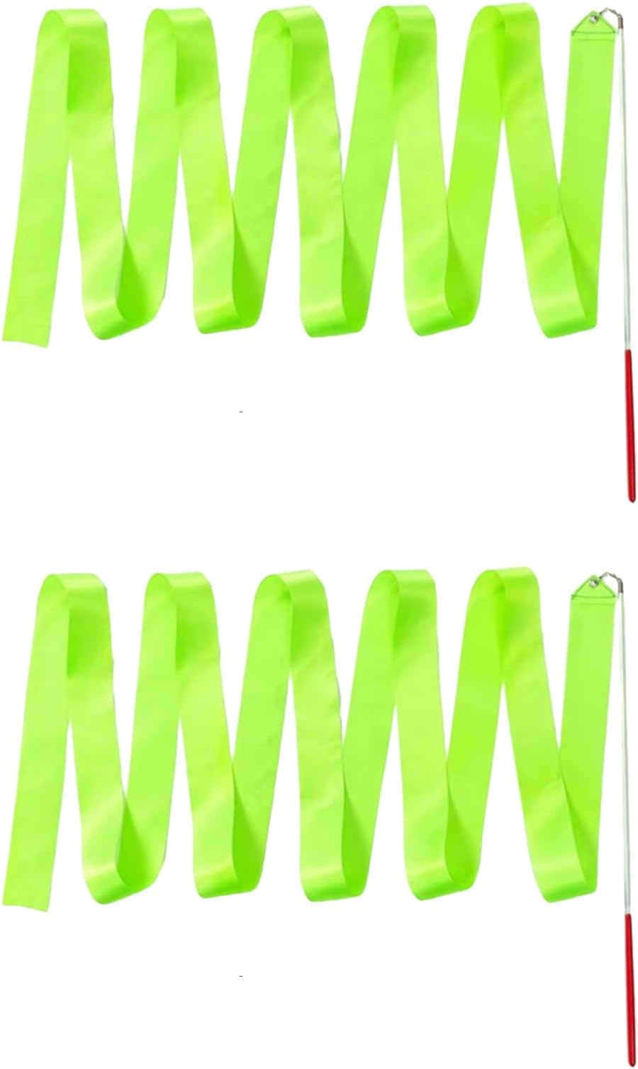 Gymnastic Ribbon Sparkling Dances Twirling Batons Long Streamers Rhythmic Gymnastics For Artistic Dancing Dance Streamers Ribbons