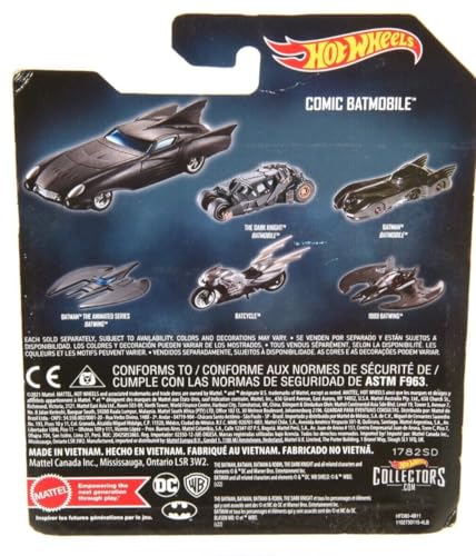 Hot Wheels Combic Batmobile 1:50 Scale miniatura 2