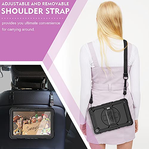 Komether Case For Huawei Matepad T10S 10.1"/ T10 9.7" With Stand [Screen Protector] Glass Rugged Protective Cover For Huawei Tablet Matepad T 10S 10 #TOP5