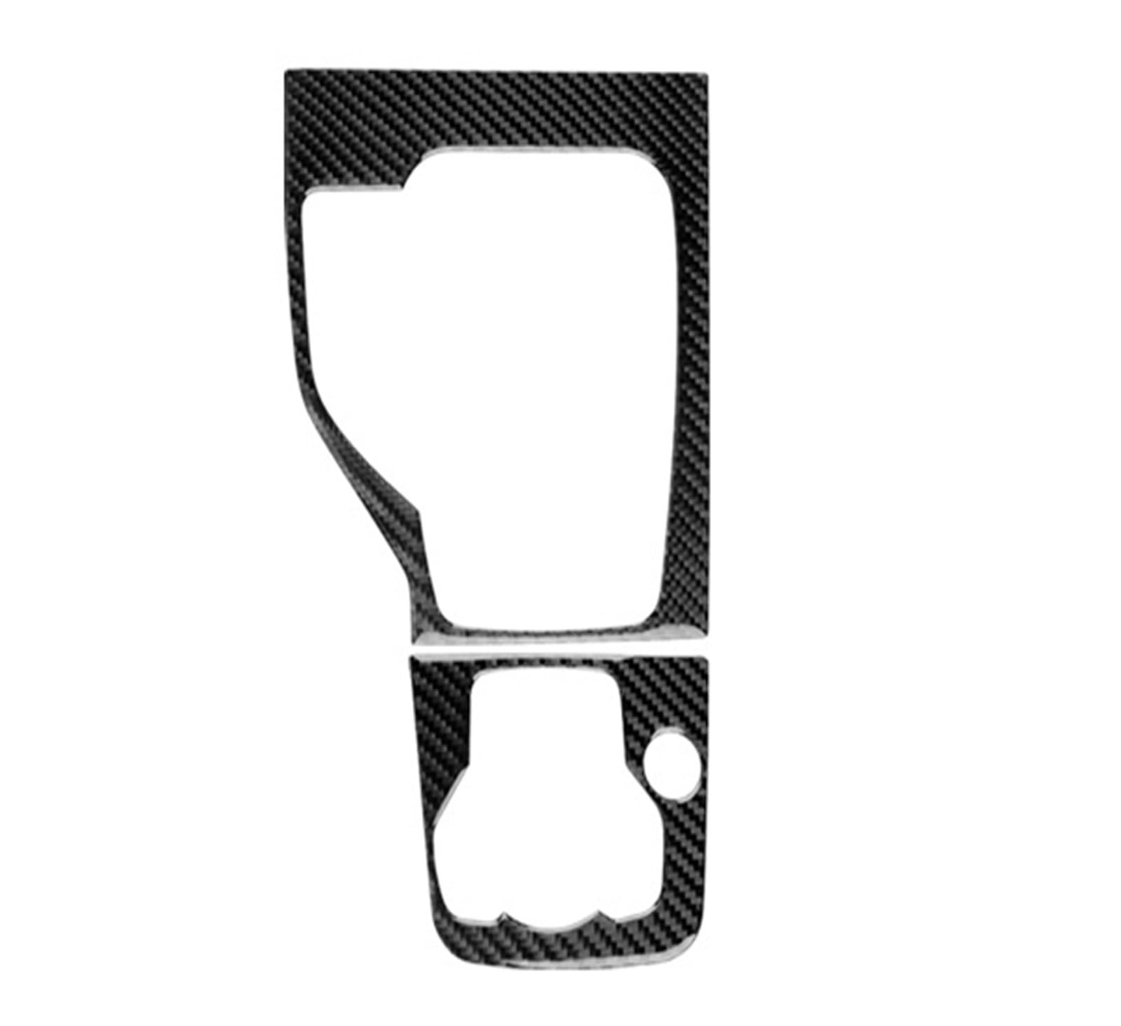 Interior Trim for Mazda 3 for Axela 2014 2015 2016 LHD RHD Car Automatic Gear Shift Panel Interior Trim Real Soft Carbon Fiber Sticker Cover Trim Sticker(for LHD Black Carbon)