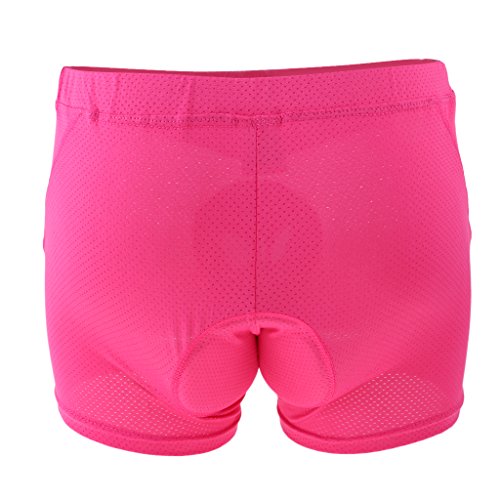LEIPUPA Calções de Ciclismo Roupa Interior de Camada Baixa Calças Curtas com Gel Acolchoado para Mul