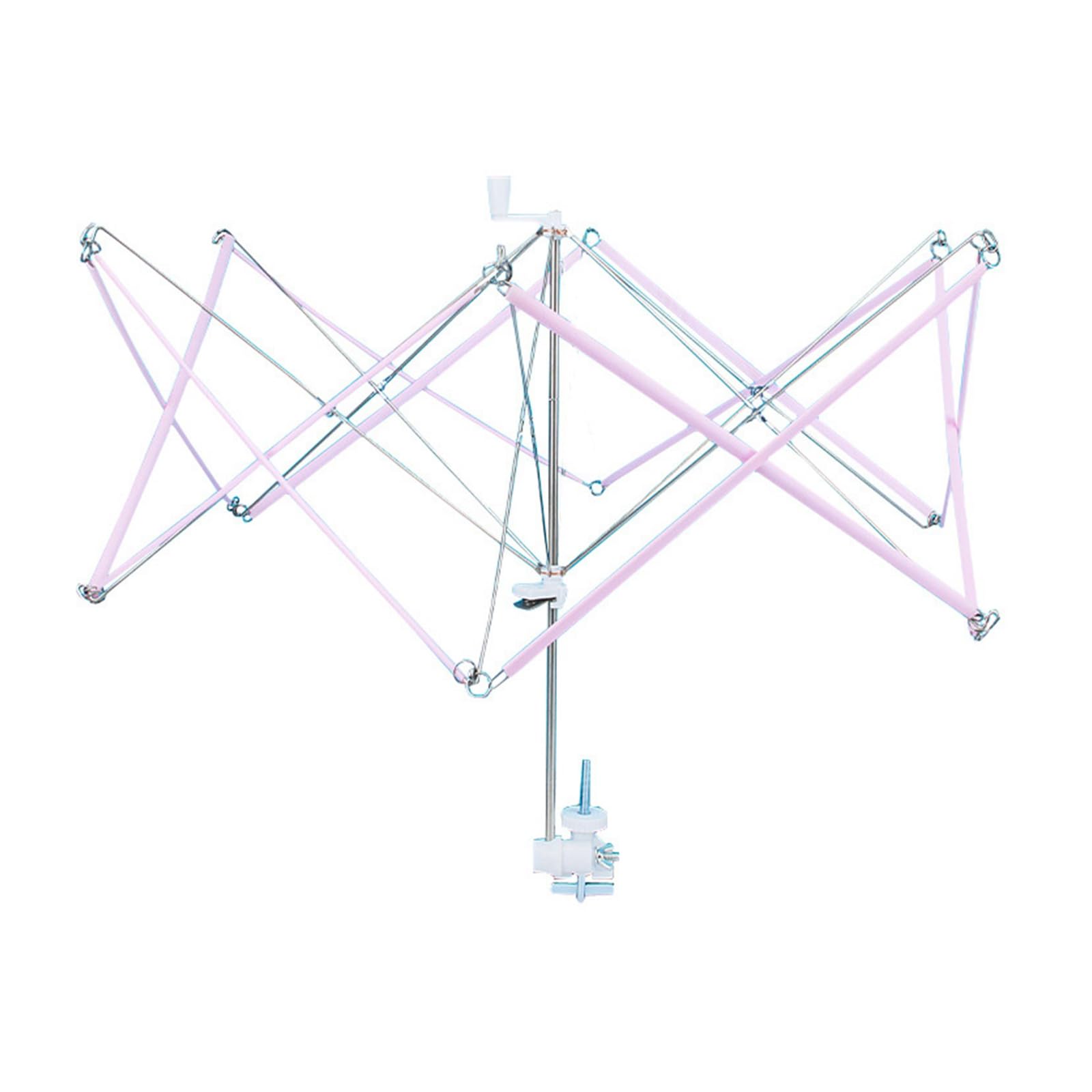 Snorvixre Swifts Yarn Winder Knitting Tool Umbrella for Winding Lines Yarns Fibre Easy to Assemble Umbrella