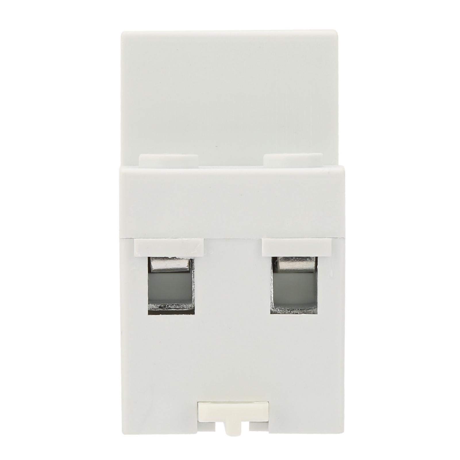 Dispositivo di Protezione Sovratensione e Sottotensione con Ripristino Automatico Regolabile 230 V 40 A Protezione per Montaggio su Guida DIN