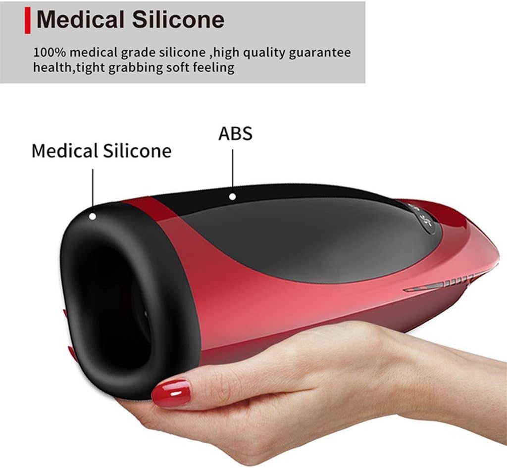Yam Male Full Automatic Cup Sǚcking Electronic Man's Toy Mini Massǎge Cup Best Gift Voice Interaction Great Gift Relax Body for Men qqz