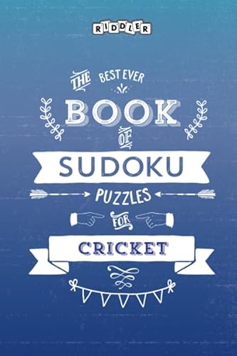 The Best Ever Book Of Sudoku Puzzles For Cricket