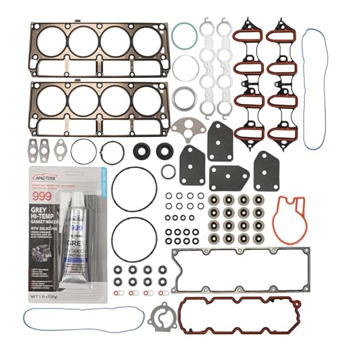 Image of PHILTOP HS26191PT Head Gasket Set Fit for Chevrolet /GMC /Cadillac /Isuzu,2002-2009 Silverado 1500 5.3L,2002-2014 Tahoe 4.8L /Suburban 1500 /Yukon 5.3L,2002-2013 Avalanche /Sierra 1500 5.3L,Head Gasket Kit