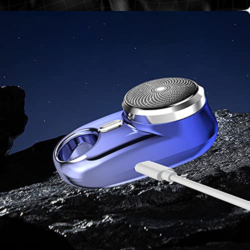 Electric Razor For Men, 2023 Mini-Shave Portable Foil Shaver, Pocket Size Portable Shaver Wet Dry Mens Beard Shavers, Usb Rechargeable Razor Easy One-Button Use For Home,Car,Travel #TOP1