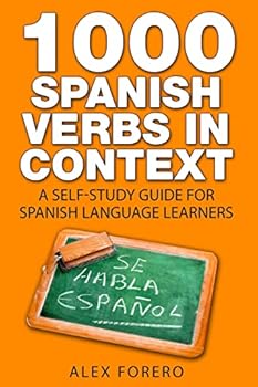 Paperback 1000 Spanish Verbs In Context: A Self-Study Guide for Spanish Language Learners Book