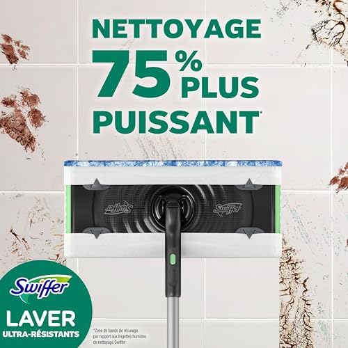 Swiffer Sweeper Wet Mop Refills for Floor Mopping and Cleaning, Pet Heavy Duty Odour Defense, All Purpose Floor Cleaning Wet Cloths, 20 Count by Swiffer - Image 9