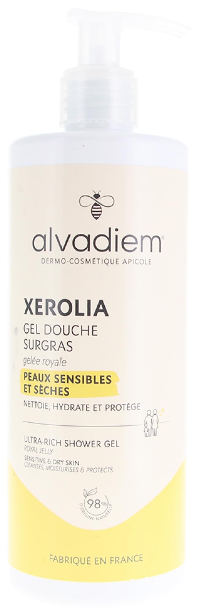 Alvadiem Xerolia Shower Gel Surgras 400 ml