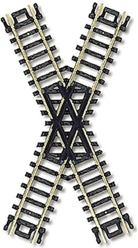 Atlas 2567 N-Scale Code-80 45 grados de cruce de pista níquel plateado