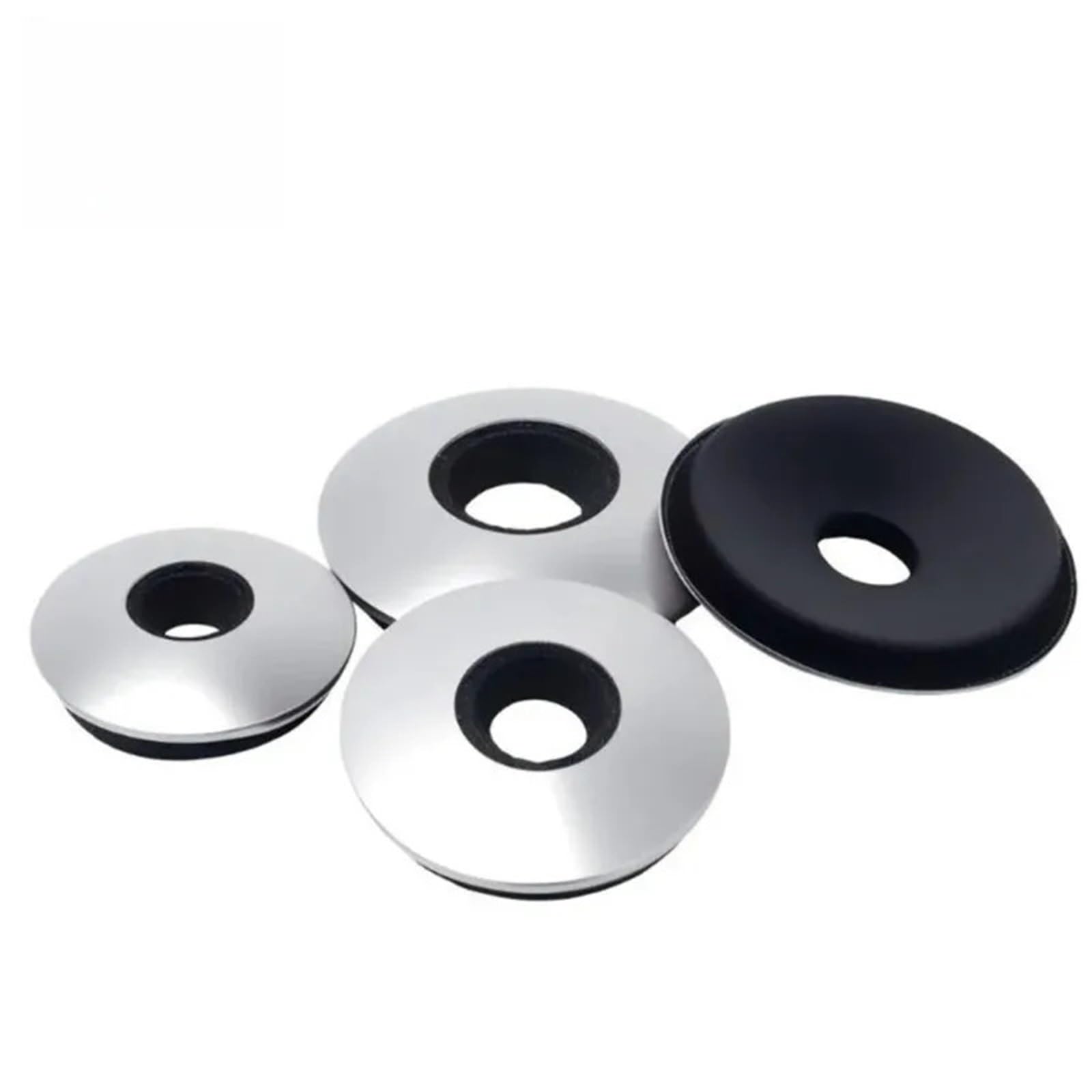 Arandelas Metalicas Arandelas de sellado de acero inoxidable 304 M4.2 .8 M5.5 M6.3 M8 M10 Juntas compuestas impermeables a prueba de polvo de goma EPDM Junta antideslizante(M6.3x30mm,50pcs)
