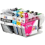 Geschätzte Seitenausbeute: 3000 Seiten pro LC3219XL schwarze Tintenpatrone, 1500 Seiten pro Cyan,Magenta,Gelb(Bei 5% Deckung von A4-Papier)