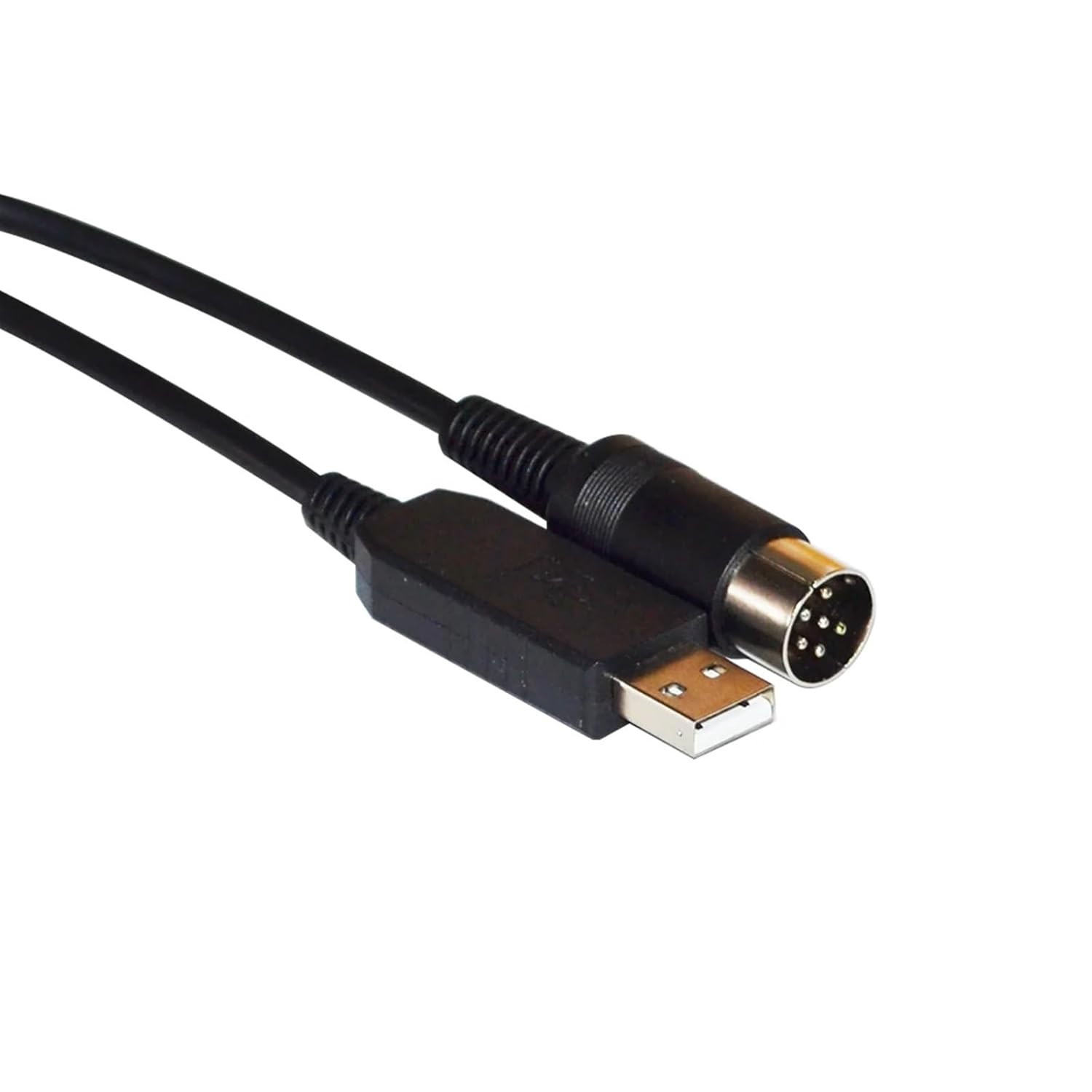USB to 6PIN 6 DIN Connector RS232 Serial Communication Programming Cable for Knitting Machine to PC(3 metres)