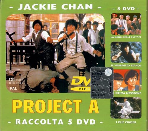 Jackie Chan Collection - Ventaglio Bianco / I Due Cugini / Project A - Operazione Pirati / La Prima Missione / My Lucky Stars (Box 5 Film 5 Dvd)