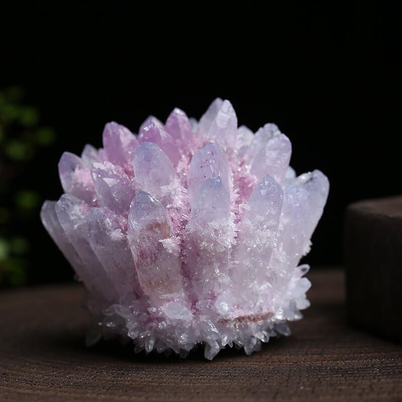 Natural Amethyst Cluster Geode Specimen - Raw Crystal Healing Stone Display image 4