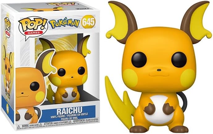 POP! Jeux Pokémon 645 Raichu POP! Jeux Pokémon 645 Raichu | Pop Pokemon | 3 POP! Jeux Pokémon 645 Raichu | Pop Pokemon