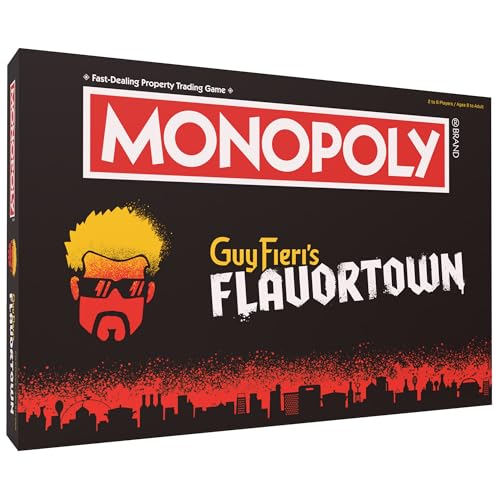 Monopoly: Flavortown juego de mesa edición estándar miniatura 1