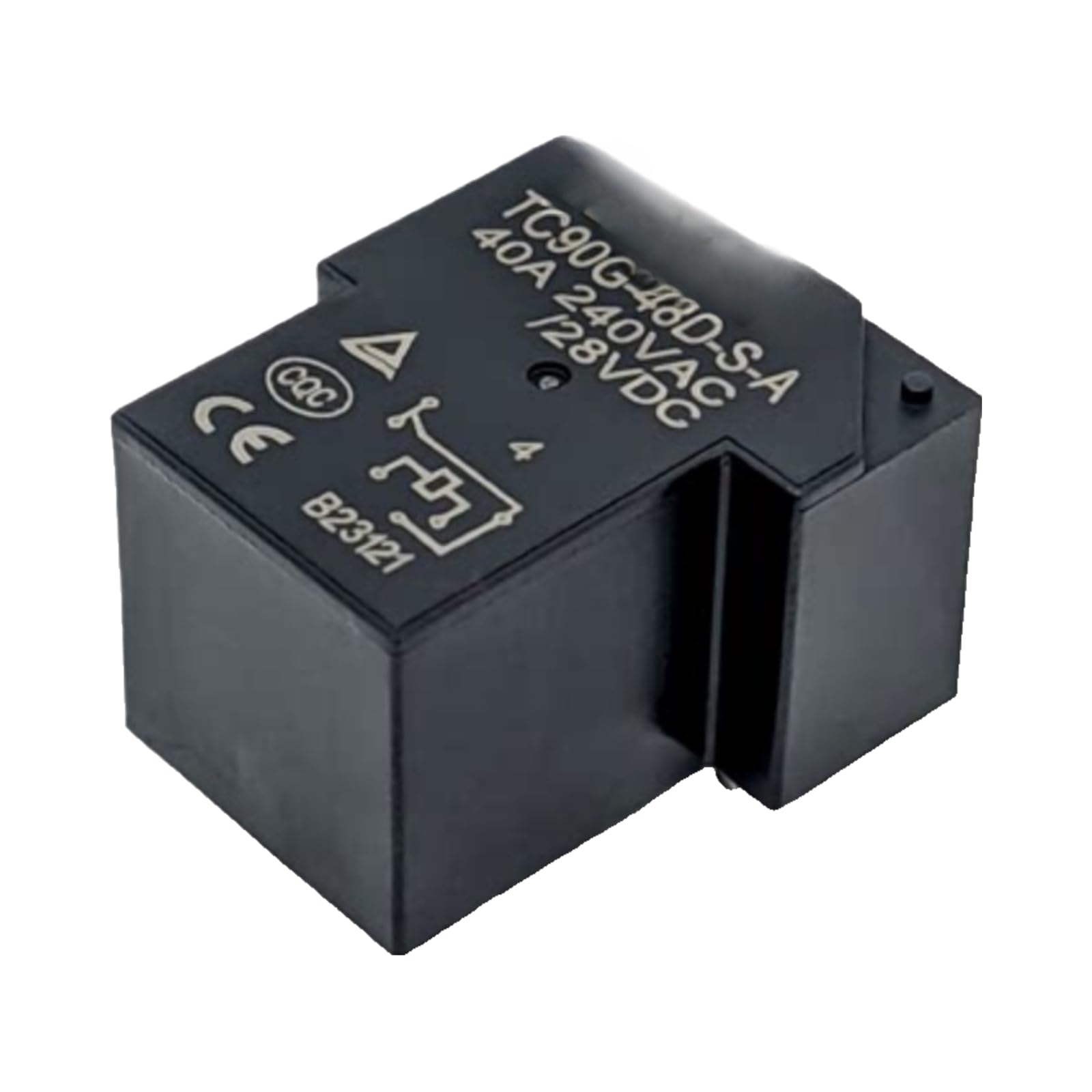 Relais 6 broches 48V 40A pour circuit imprimé TC90 -48D-SC
