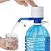 InnovaGoods Dispensador de Agua Universal, Dosificador Manual para Garrafas, Botellones, Barriles, Compatible para Botellas de 2,5/5/6,5/8 y 10L, con Adaptador de 3,8 y 4,8cm antigoteo. Blanco-Azul