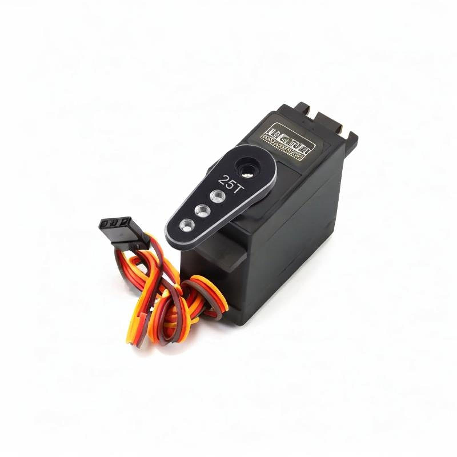 25T Metal Servo Arm 1:10 Metal Servo Arm Part for 995 RC Car Parts 996R Black-image-11