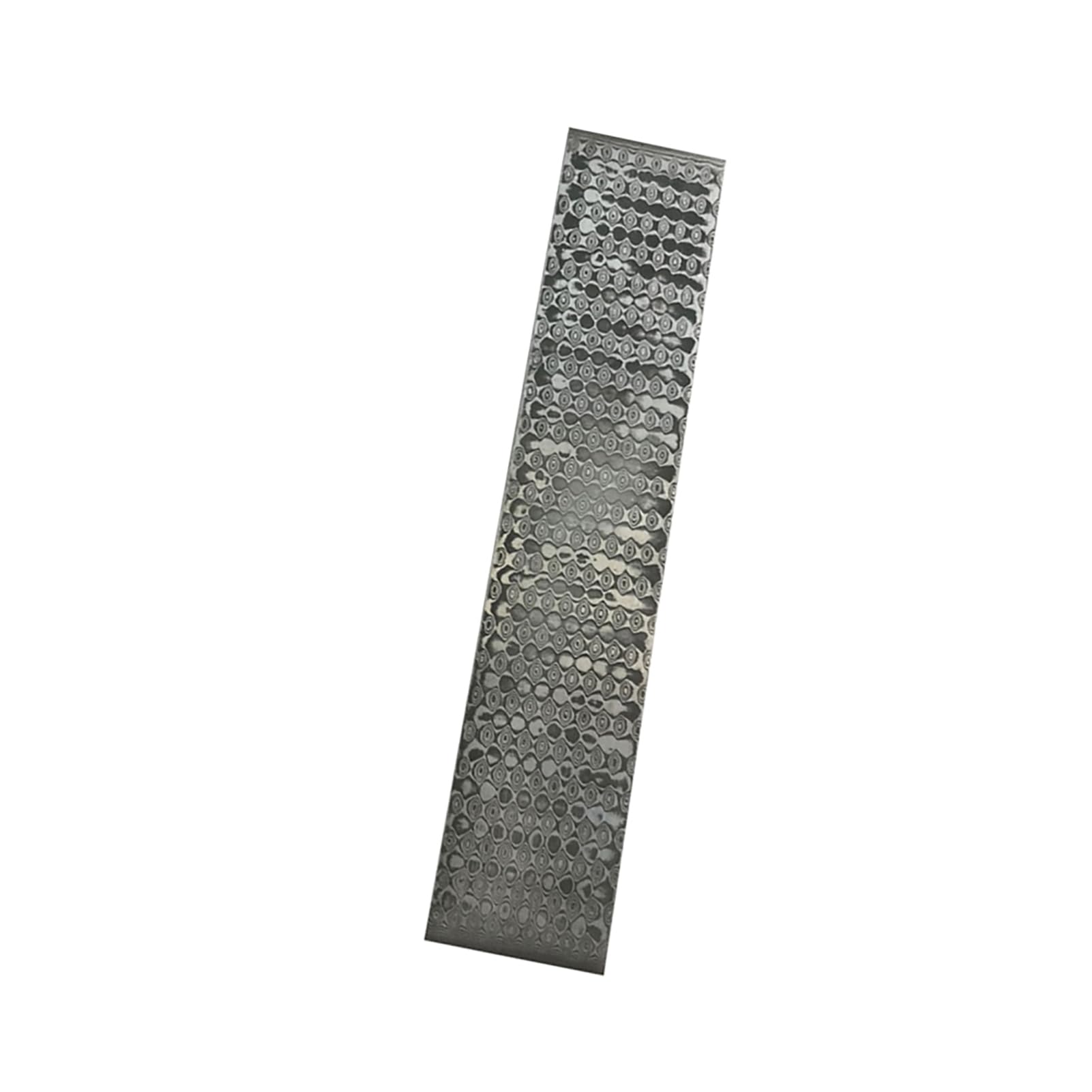 Barre de forgeage à motifs de qualité supérieure, billette d'acier de Damas, matériau de fabrication de couteaux de bricolage haute densité pour forgerons et artisans, moti