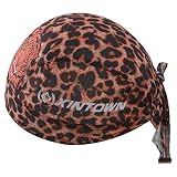 Xinzechen Cycling Cap Outdoor Sportswear Sweatband Fits Under Helmets Tiger