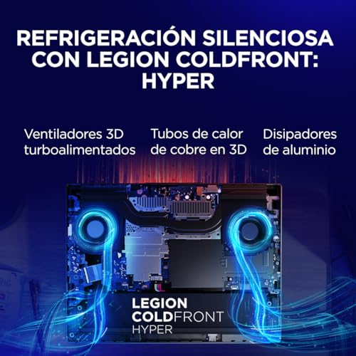 Legion 5 Gen 10 Gaming Laptop IA 15,1 pollici WQXGA OLED (Intel Core i7-13650HX, NVIDIA GeForce RTX 5070, 32 GB RAM, SSD 1TB, Wi-Fi 7, senza sistema operativo), tastiera RGB spagnola nera - Notebook - Immagine 6