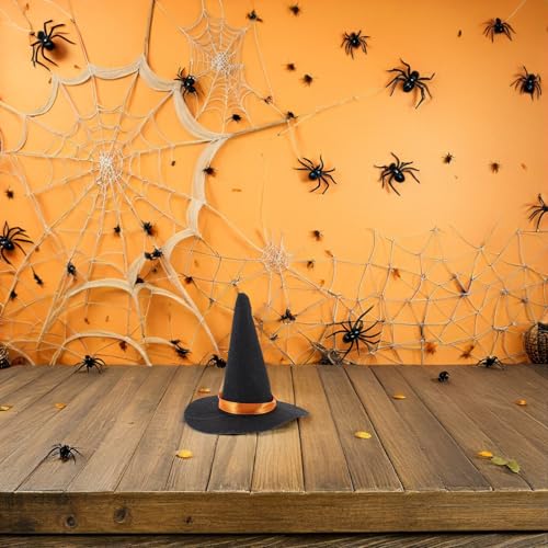 Mini Chapeaux de Sorcière et Balais pour Décorer Facilement Halloween - 6