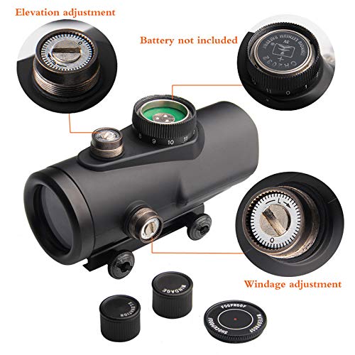ACEXIER Red Dot Sight 1X30mm Scope Holographic 11mm & 20mm W.eaver Rail Mount for Tactical Hunting Optics 5-0040 - Image 7