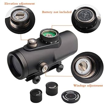 スコープ＆レッドドットサイトセット Amazon | ACLXIERレッドドットサイト1X30mmスコープホロ