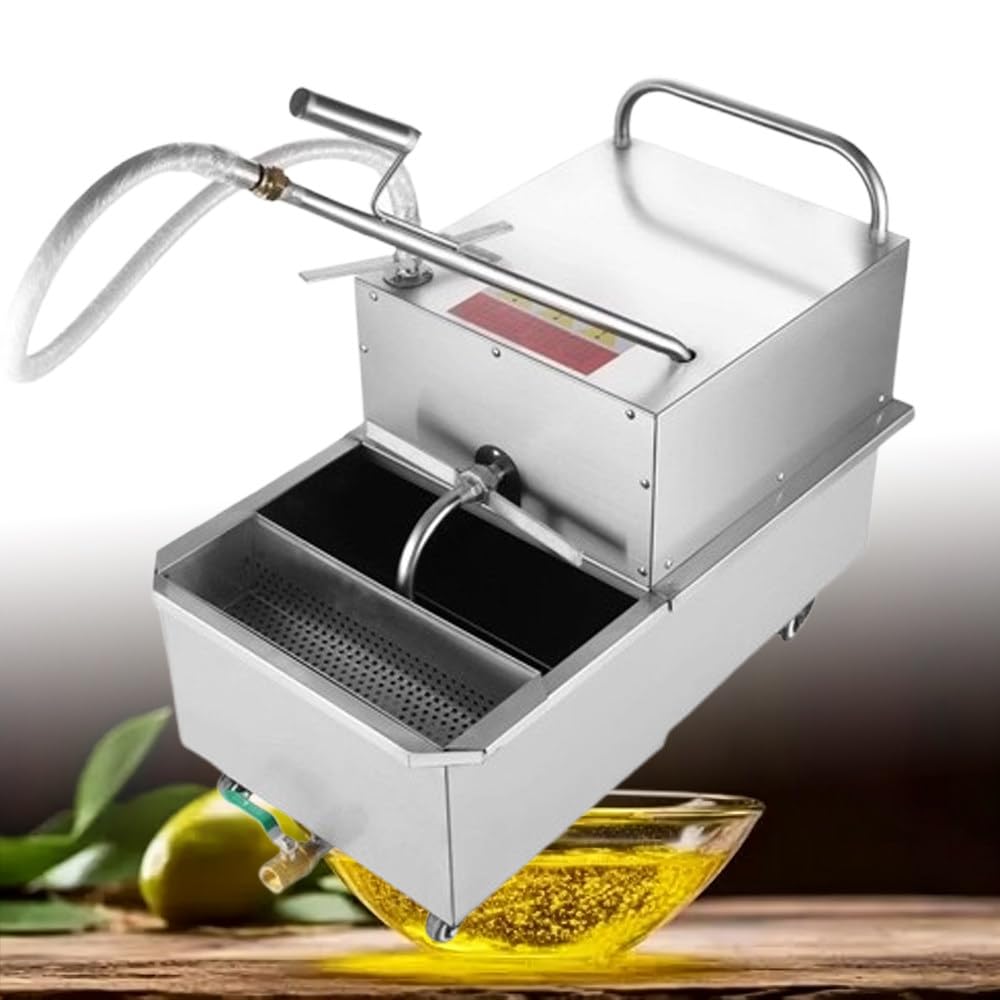 Mobile Fritteusen Filteranlage Aus Robustem Edelstahl 38L