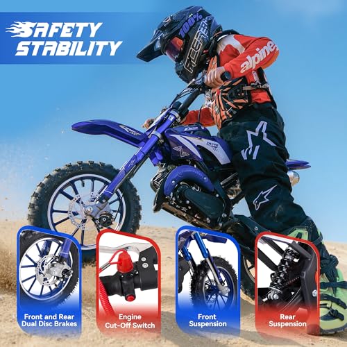 ZEAIMX 50cc Dirt Bike for Kids