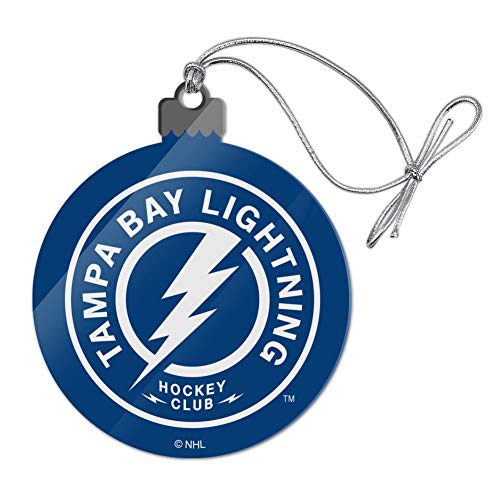 GRAPHICS & MORE NHL Tampa Bay Lightning Logo Acrylic Christmas Tree Holiday Ornament