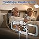 Mixoo Aufstehhilfe Bett, Aufstehhilfe mit Tisch, Zweiweg Verstellbar Bett Aufstehhilfen fur Senioren, Ergonomisch Haltegriffe fur Schwangere, Behindert, Sicherheit und Stabilität (1)