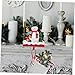 PRETYZOOM Snowman Christmas Stocking Holder Hook Festive Mantel Hanger for All for Christmas Decorations and Hanging for Fireplace and Home Decor