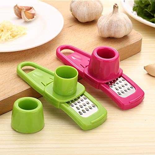 Multipurpose Garlic Grater Crusher Home Hand Made Kitchen Tools Peeler Brush Ginger Garlic Grinding Slicer #TOP5